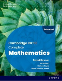 Image of Cambridge  IGCSE Complete Mathematics 6th Edition