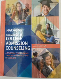 Image of Fundamentals of college admission counseling