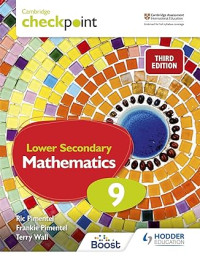 Image of Lower secondary Mathematics 9: Cambridge Checkpoint