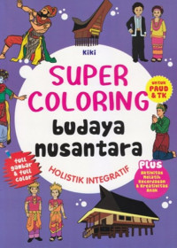 Image of Super coloring budaya nusantara untuk paud dan TK